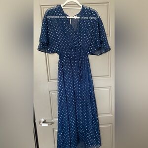 Blue dress with silver stars ⭐️